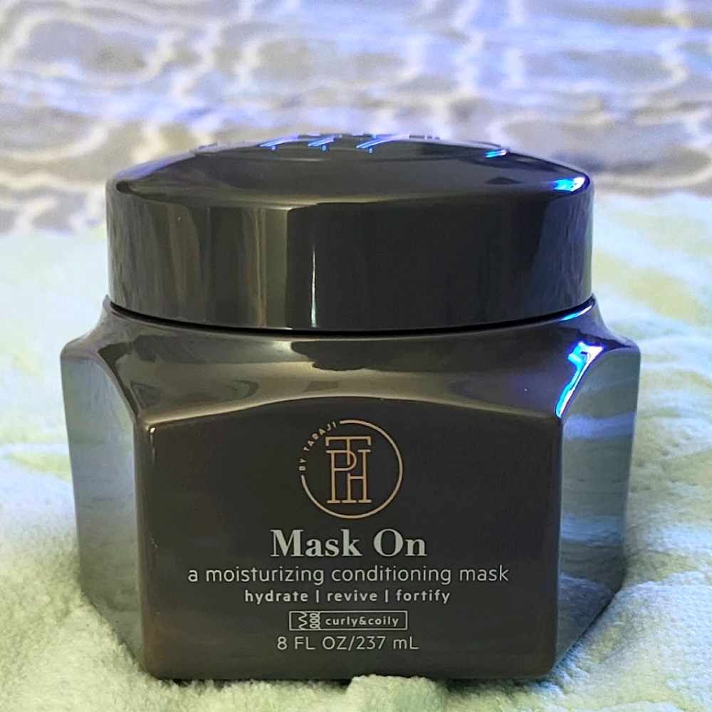 TPH by Taraji ~Mask On~ Moisturizing Conditioning Hair Mask for Curly Hair, 8oz